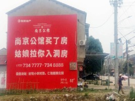 宁化墙体广告在乡镇、农村市场的媒体优势