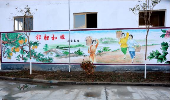 宁化乡镇文化墙 乡风文明焕发新活力