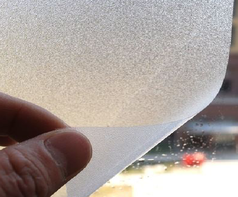 宁化玻璃门外面粘广告用什么材料好？