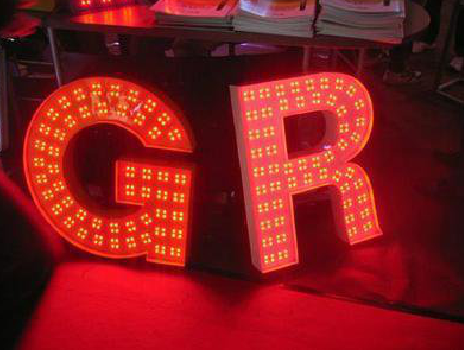 宁化LED发光字常见的安装误区。